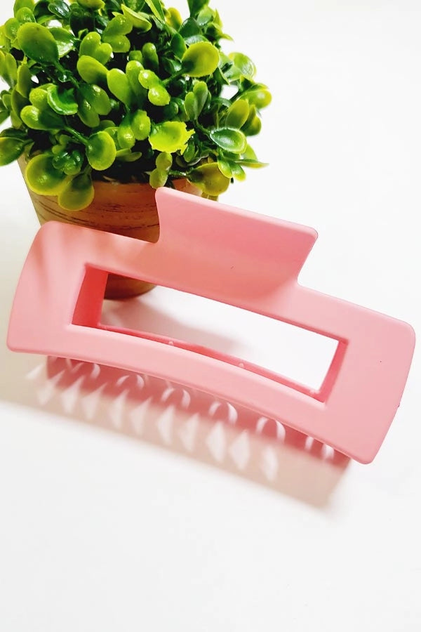 4" Matte Rectangle Clip