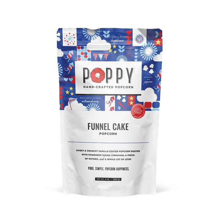 Poppy Handcrafted Popcorn - Funnel Cake