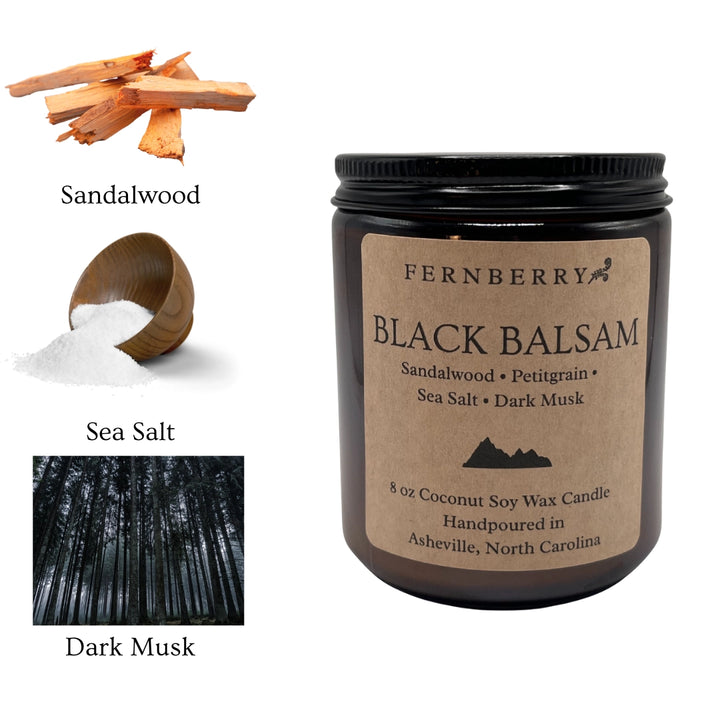 Fernberry Candle - Black Balsam