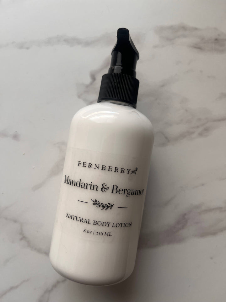 Fernberry Vegan Lotion - Mandarin & Bergamot