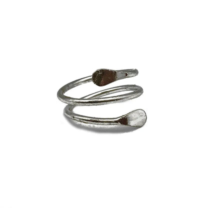 Anju Adjustable Brass Ring