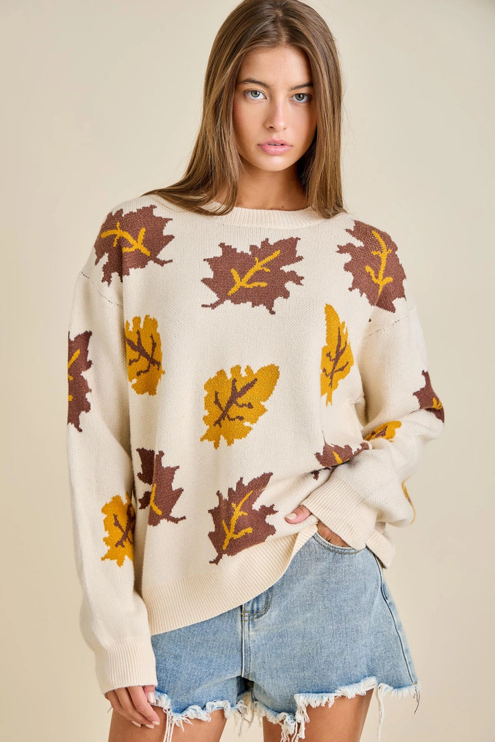 Autumn Leaves Pullover
