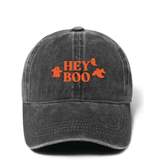 'Hey Boo' Baseball Cap