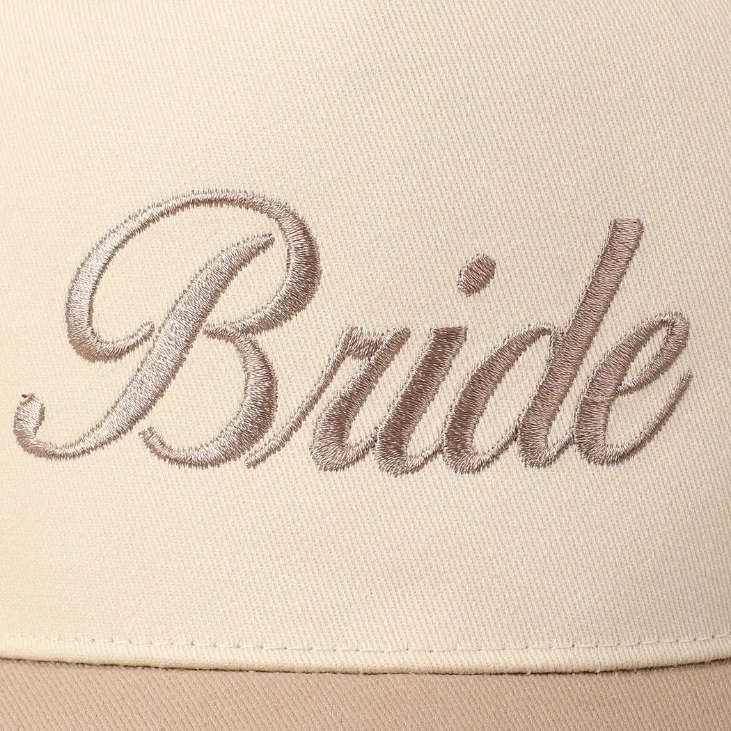 'Bride' Embroidered Ball Cap