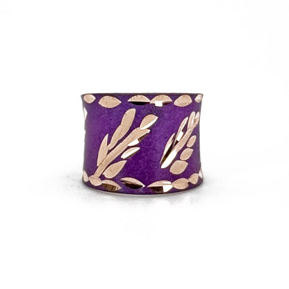 Anju New Copper Patina Cuff Ring