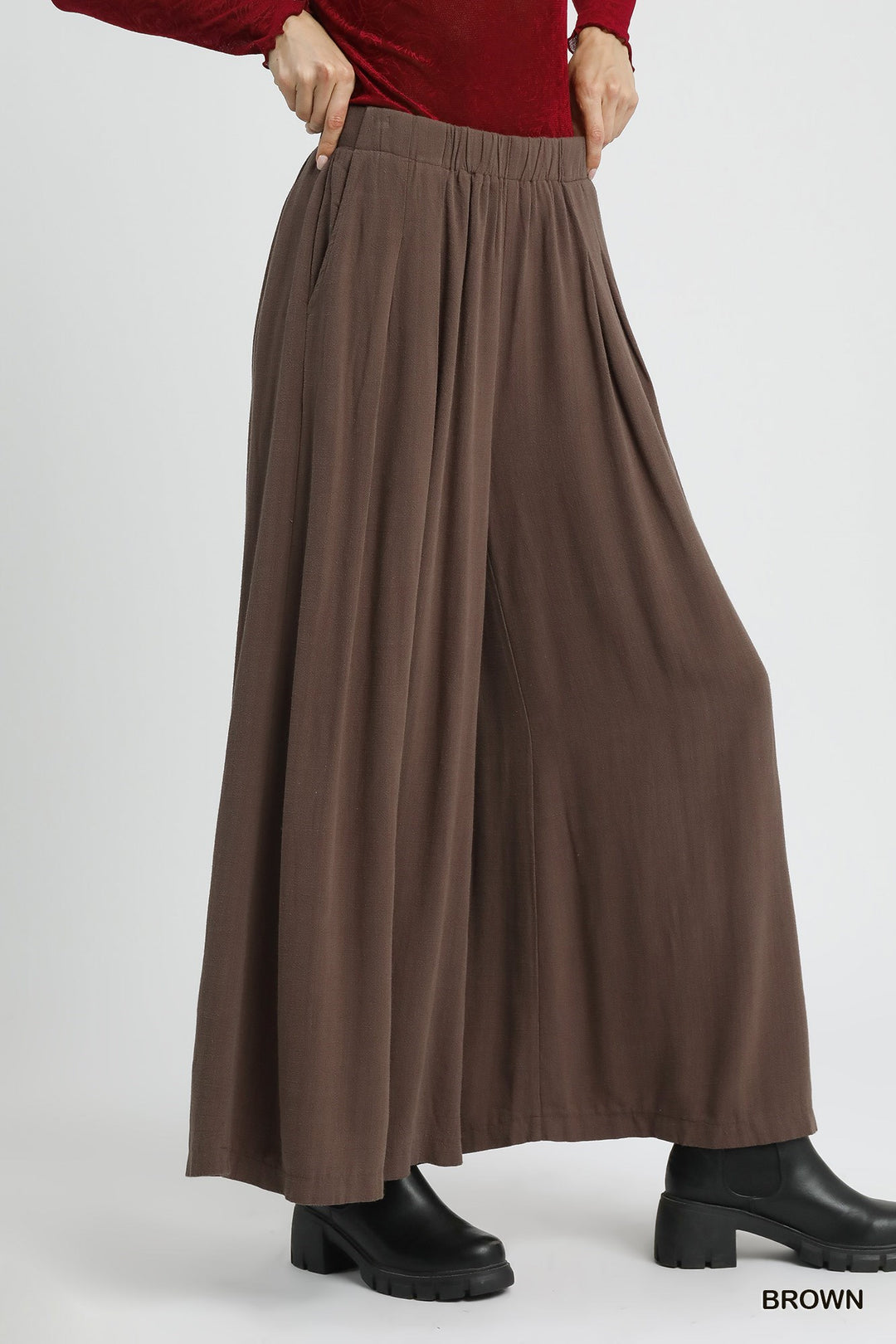 Linen Palazzo Pants