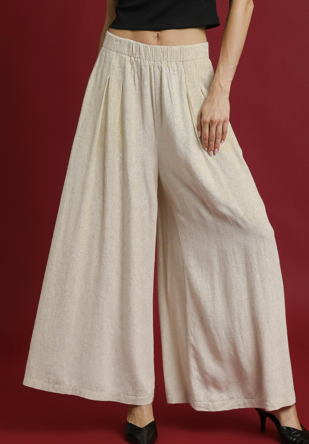Linen Palazzo Pants
