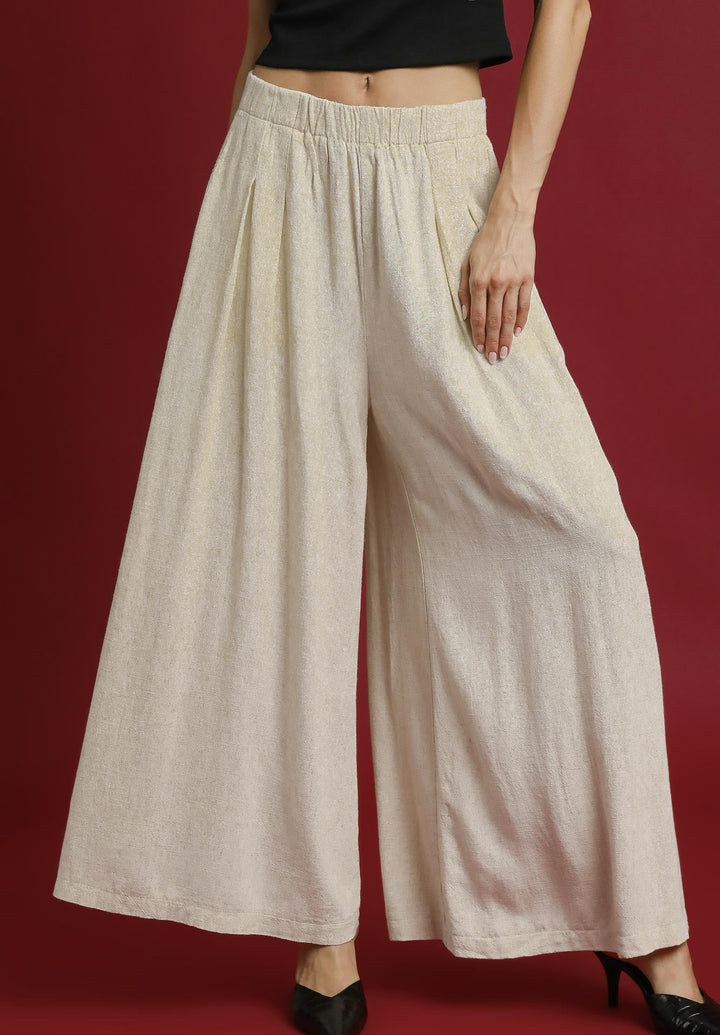 Linen Palazzo Pants
