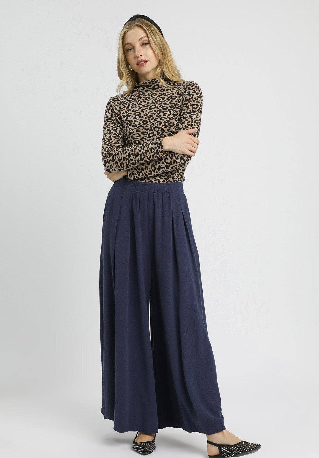 Linen Palazzo Pants