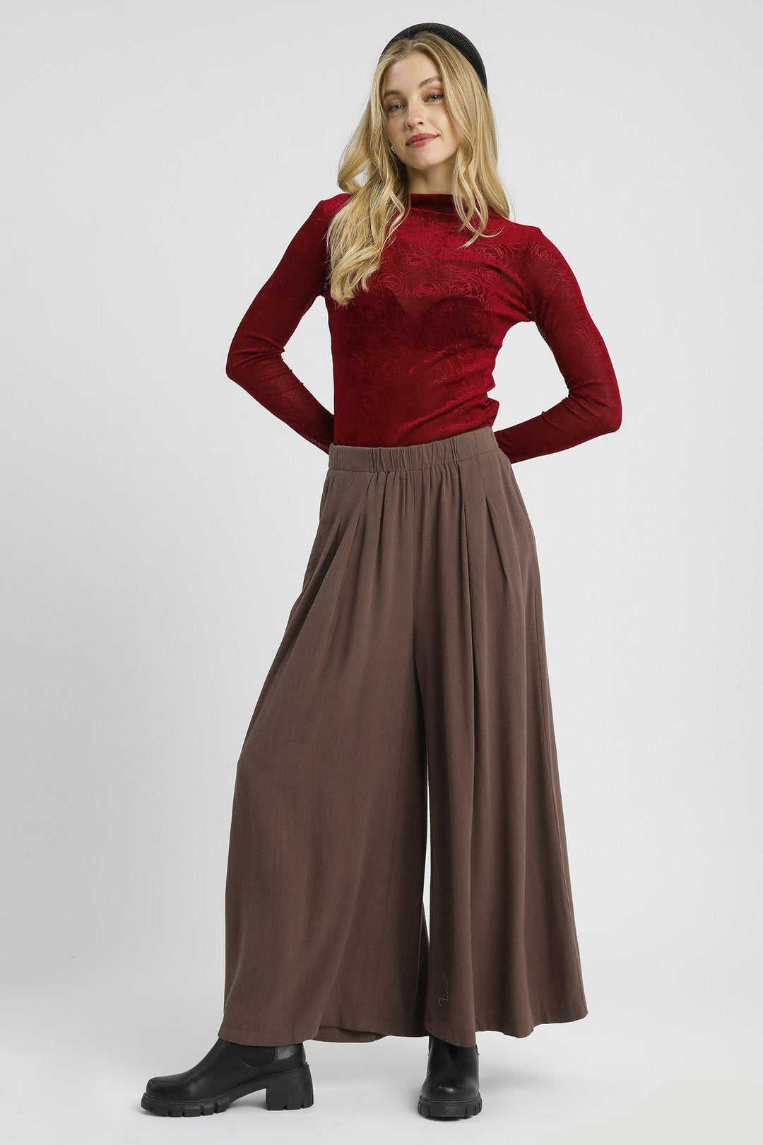 Linen Palazzo Pants