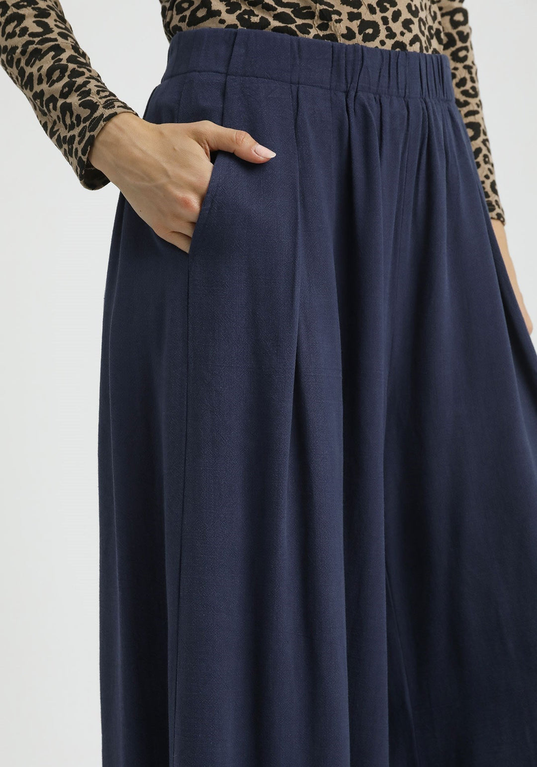 Linen Palazzo Pants