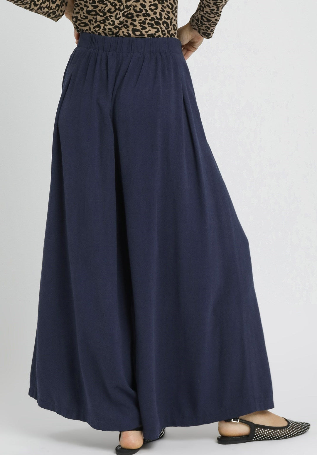 Linen Palazzo Pants