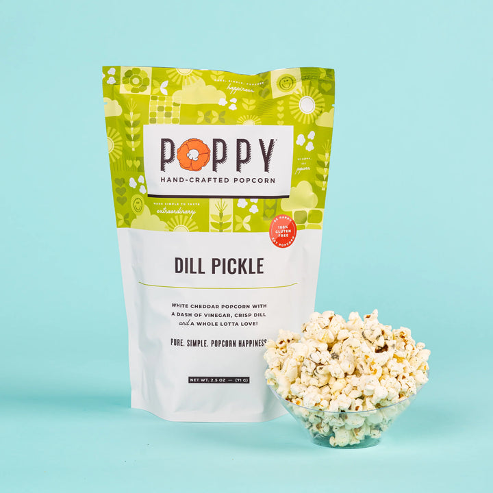 Poppy Handcrafted Popcorn - Dill Pickle