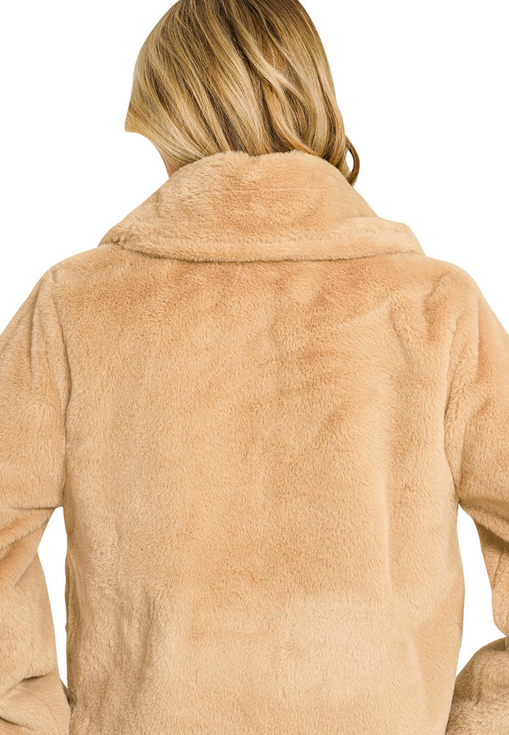 Faux Fur Jacket