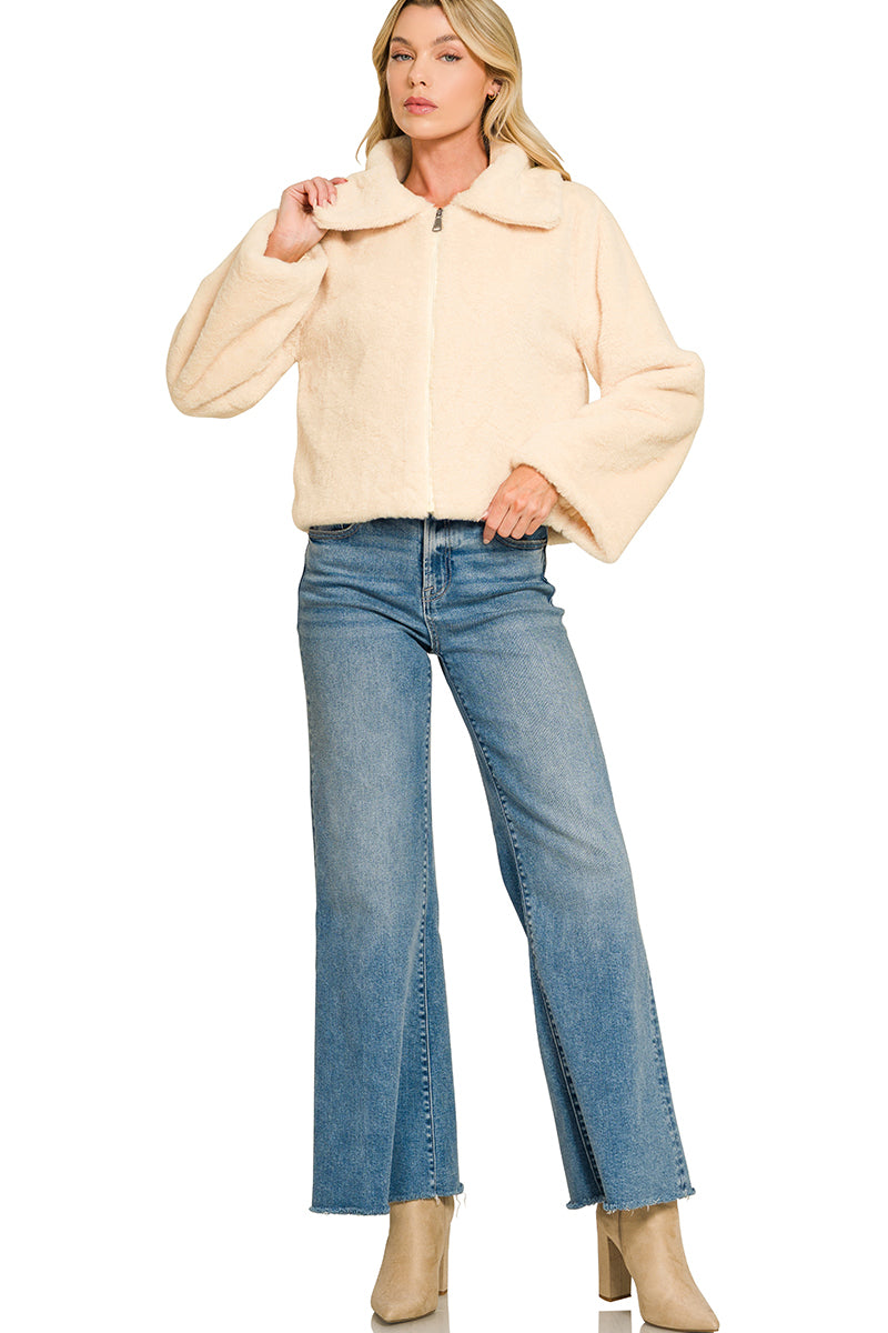 Faux Fur Jacket