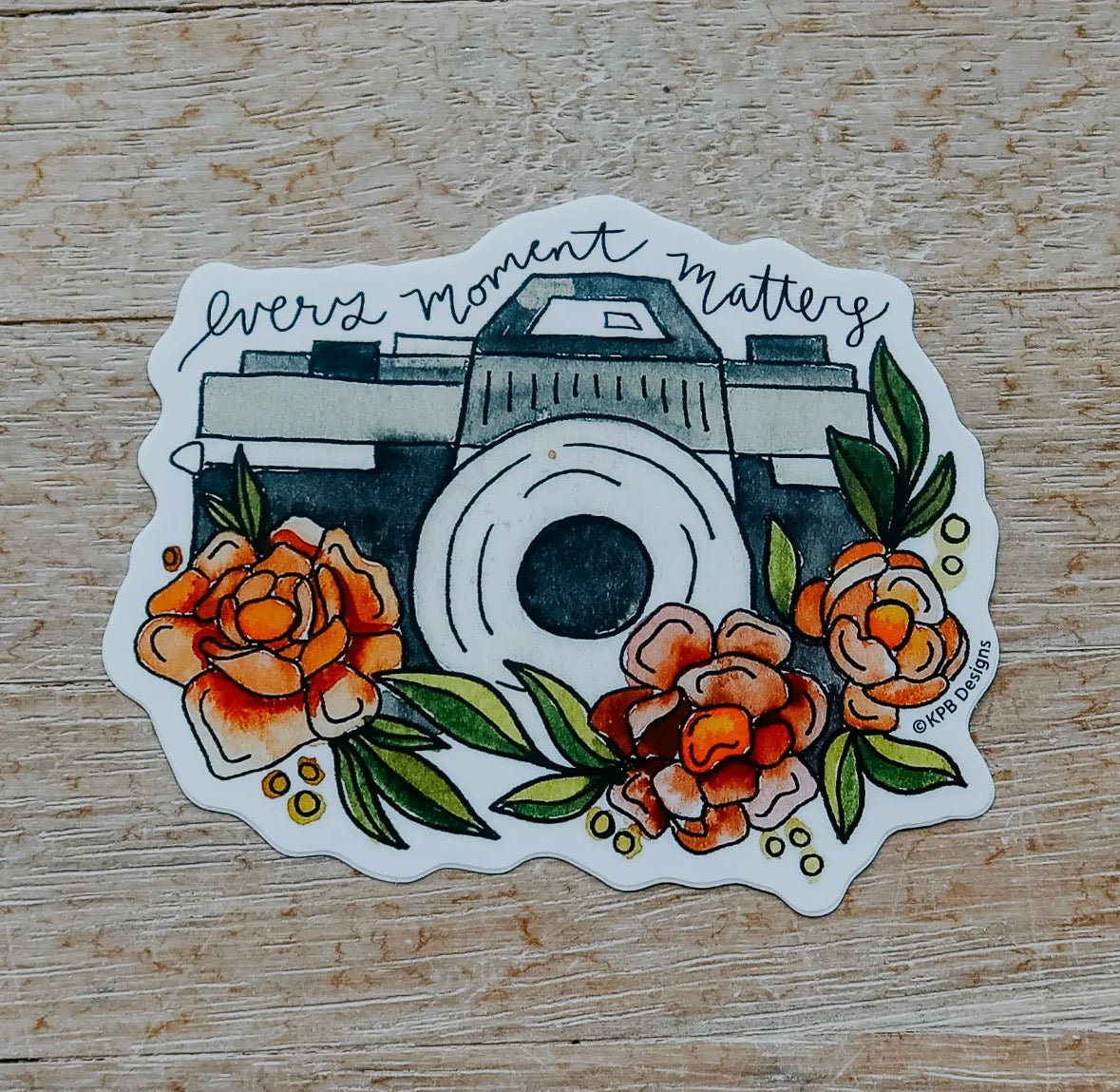 Every Moment Matters Sticker