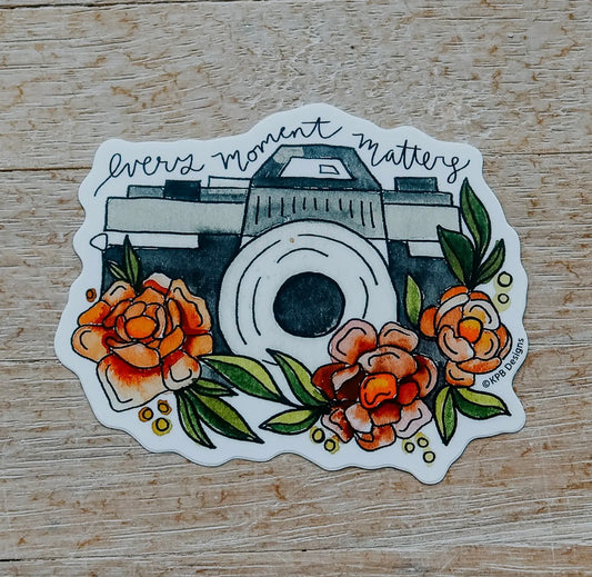 Every Moment Matters Sticker