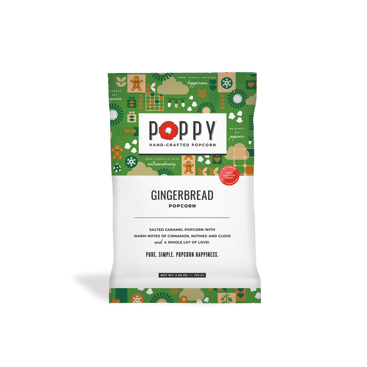 Poppy Snack Bag - Gingerbread