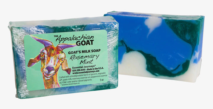 The Appalachian Goat - Rosemary Mint  Goat's Milk Soap