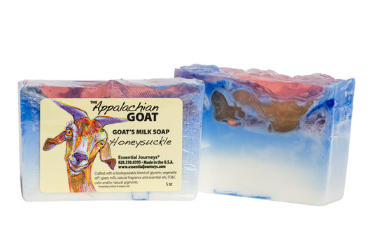 The Appalachian Goat - Honeysuckle  Goat's Milk Soap