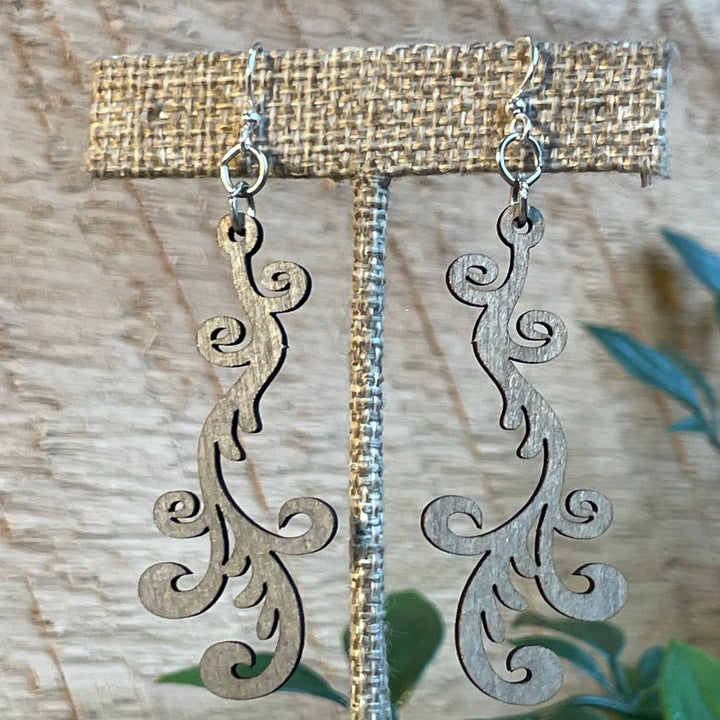 Falling Vine - Laser Cut Earring