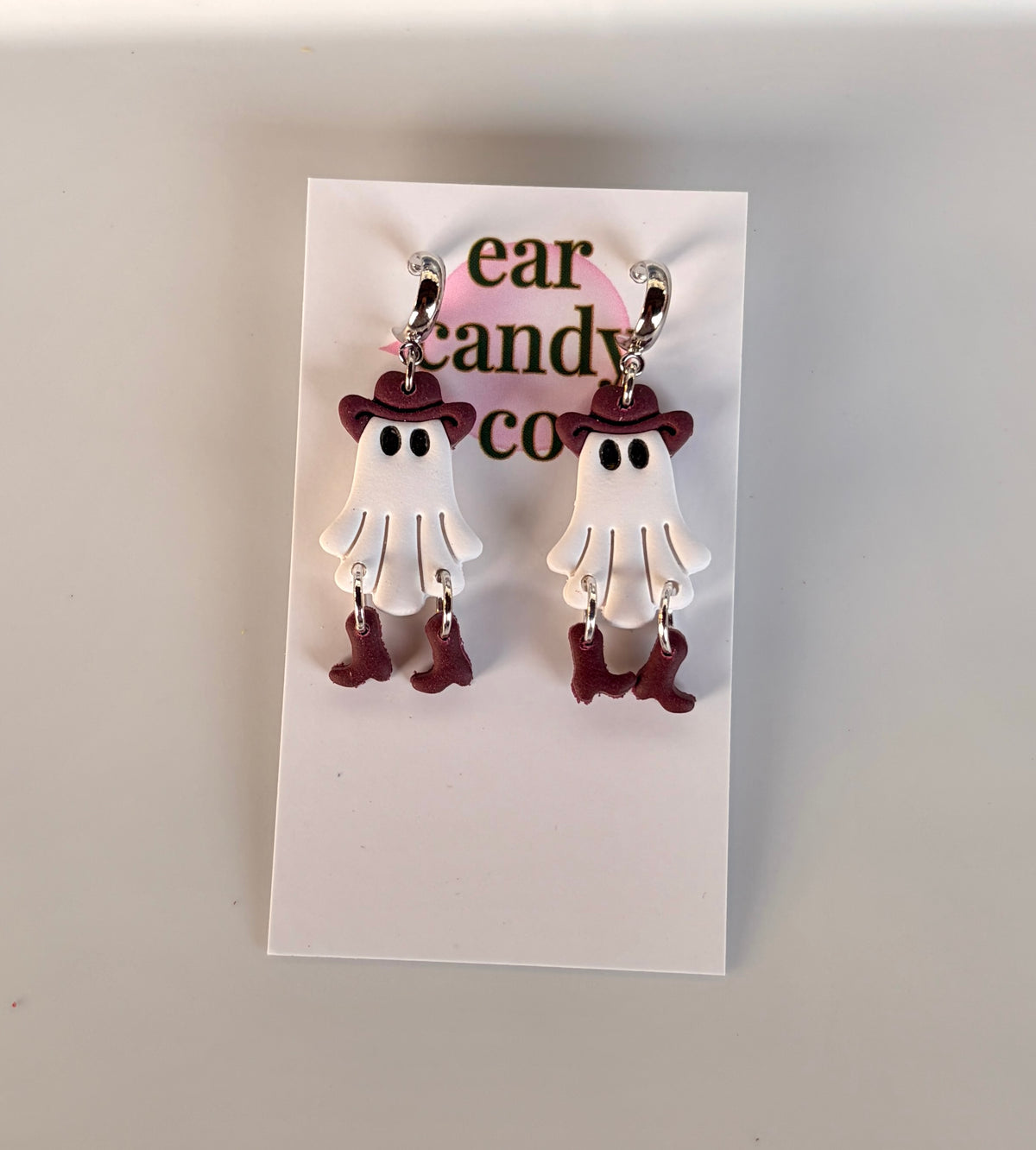 Spooky Cowgirl with Boots Earrings