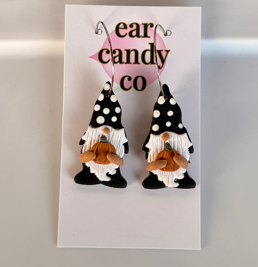 Pumpkin Gnomes Earrings