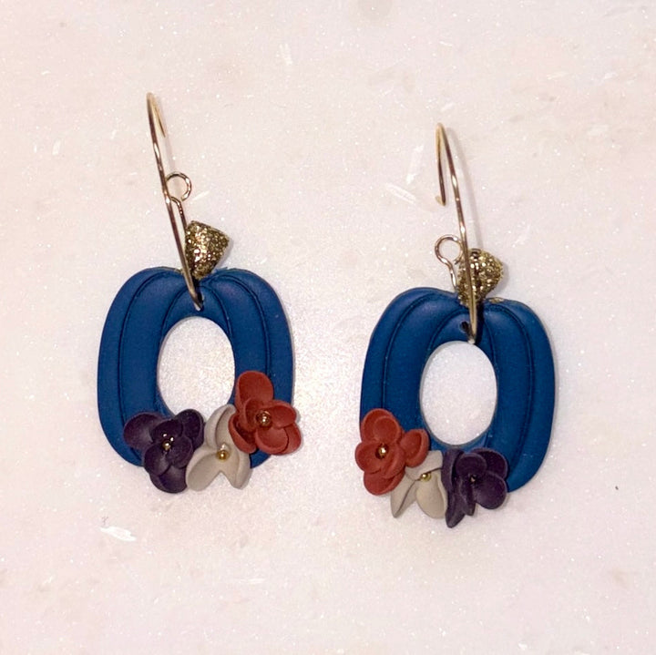 Pumpkin Hoops by Ear Candy Co.