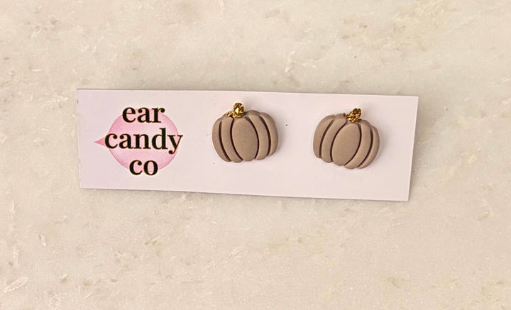 Pumpkin Studs by Ear Candy Co