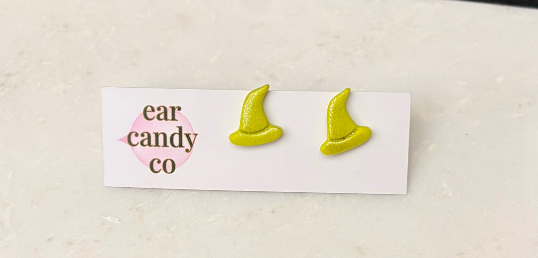 Witch Hat Studs by Ear Candy Co