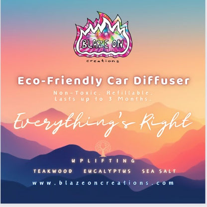 Essential Oil Car Diffuser