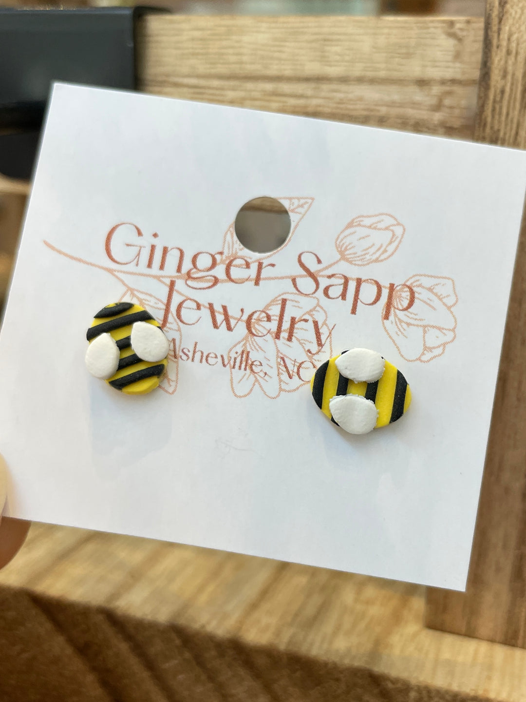 Ginger Sapp Jewelry - Bee Studs