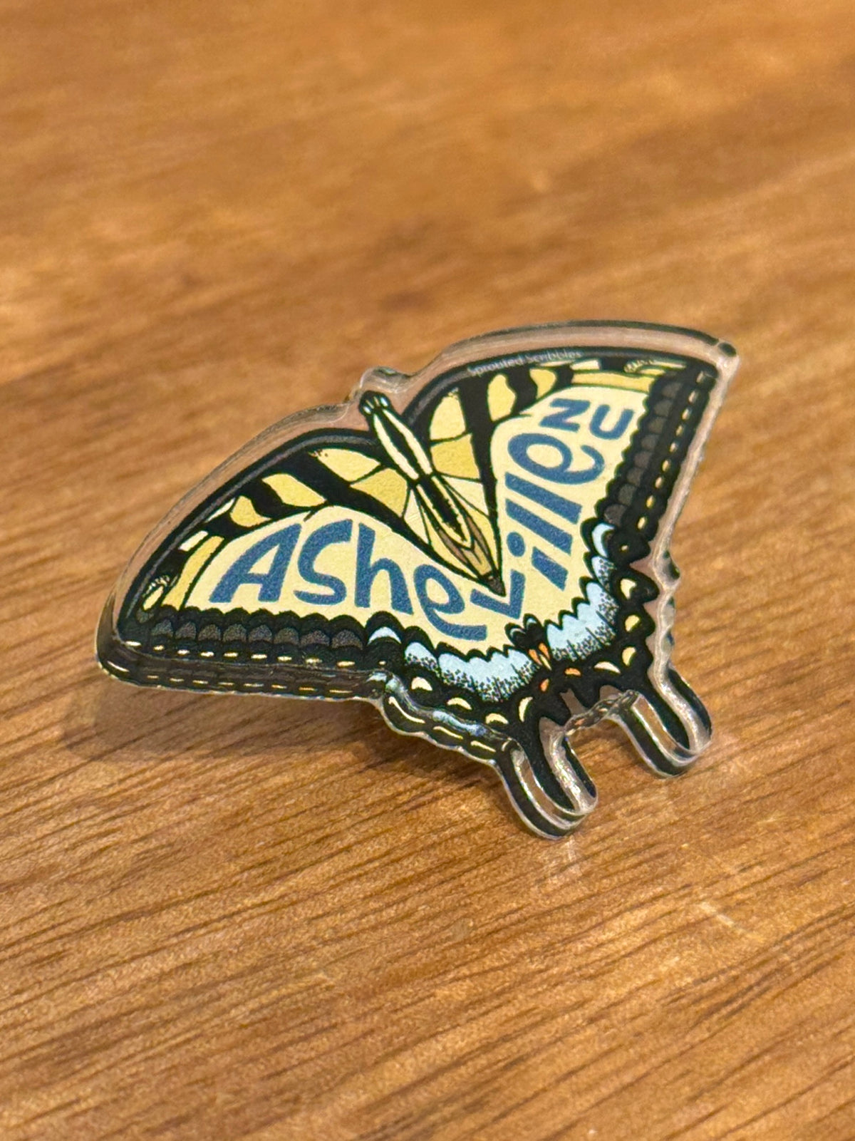 Asheville Swallowtail Butterfly Pin