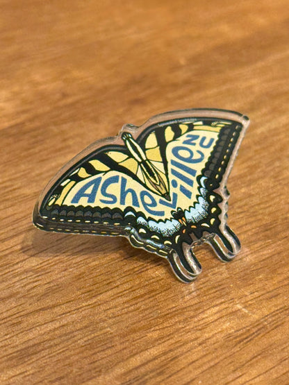 Asheville Swallowtail Butterfly Pin