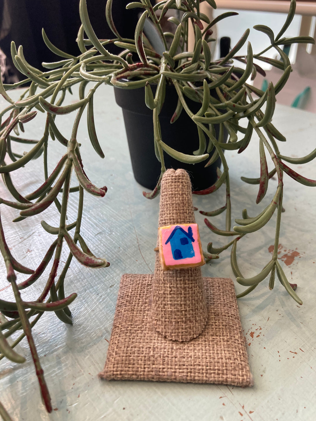 Petite Charm Ring