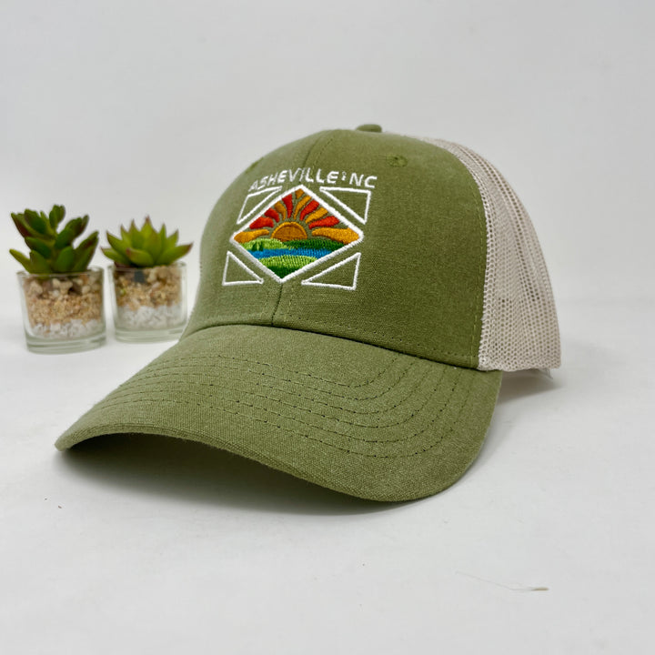 Asheville Diamond Sunrise Cap