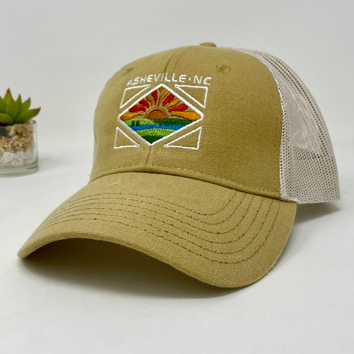 Asheville Diamond Sunrise Cap