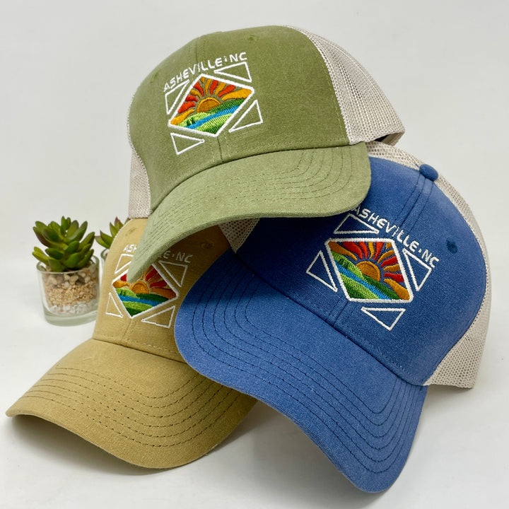 Asheville Diamond Sunrise Cap