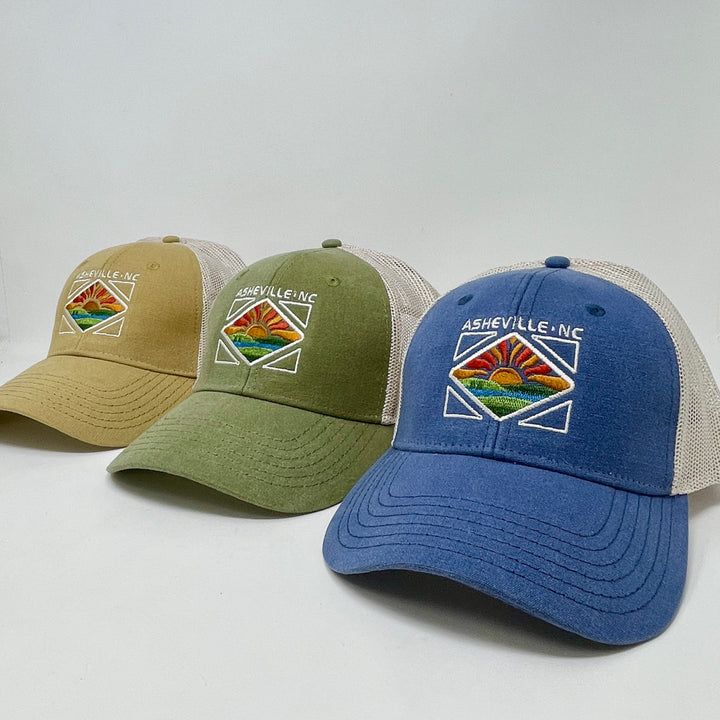 Asheville Diamond Sunrise Cap