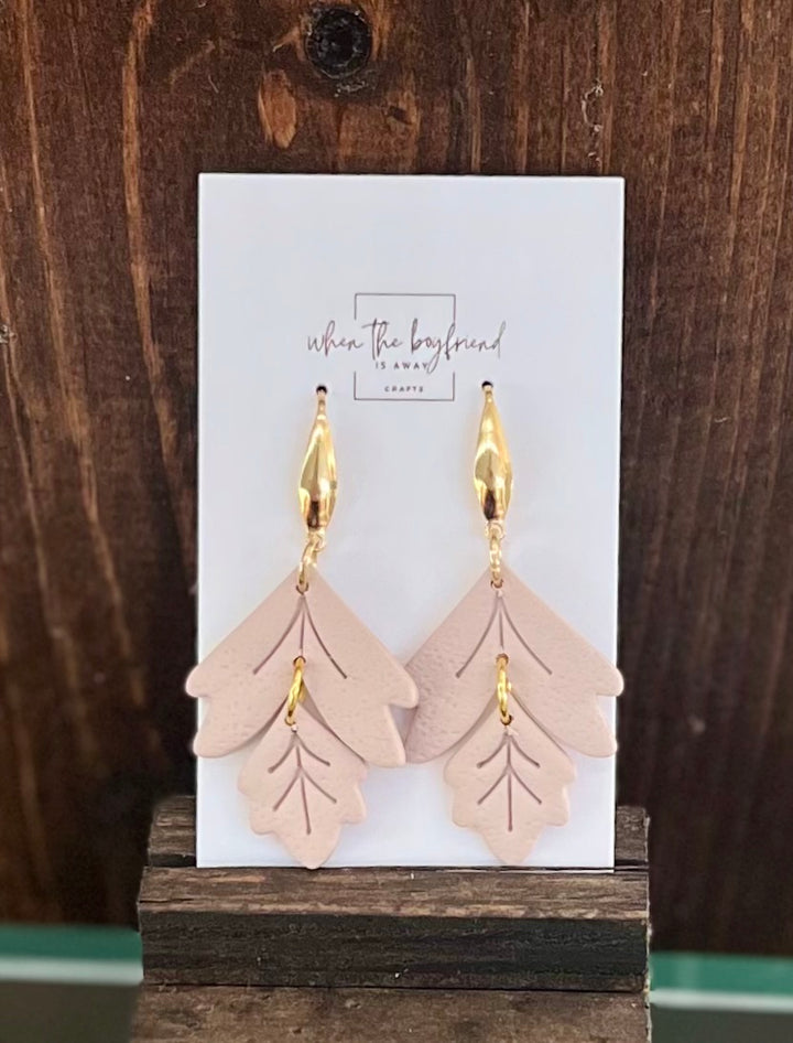 Handmade Laurel Leaf Earrings