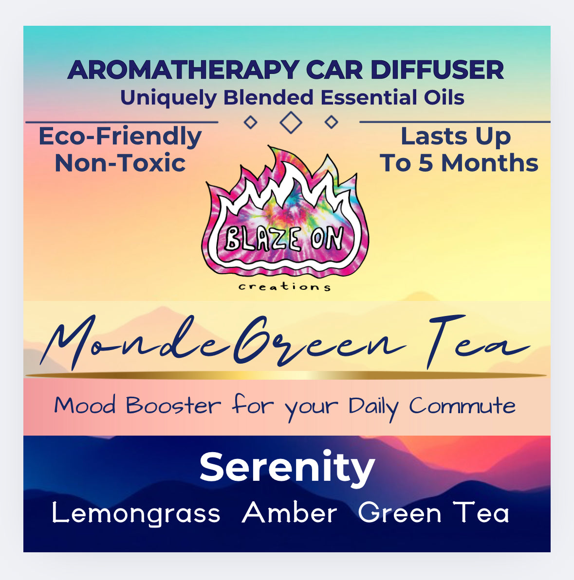 Essential Oil Car Diffuser