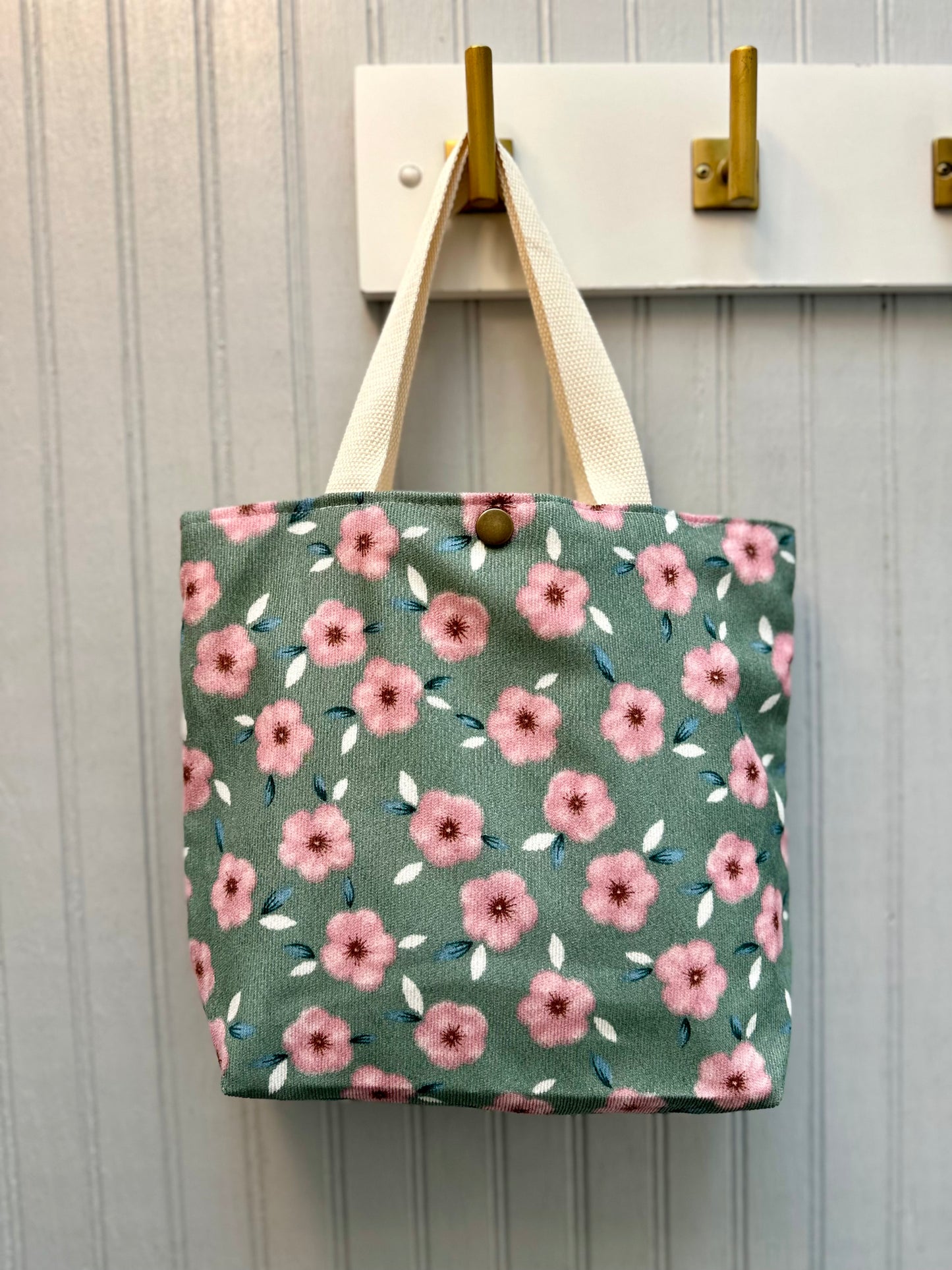 Retro Canvas Mini Tote
