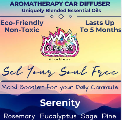 Essential Oil Car Diffuser
