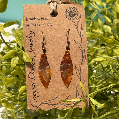 Copper Dance Jewelry - Layered Leaf