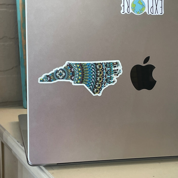 NC Native Feather Sticker