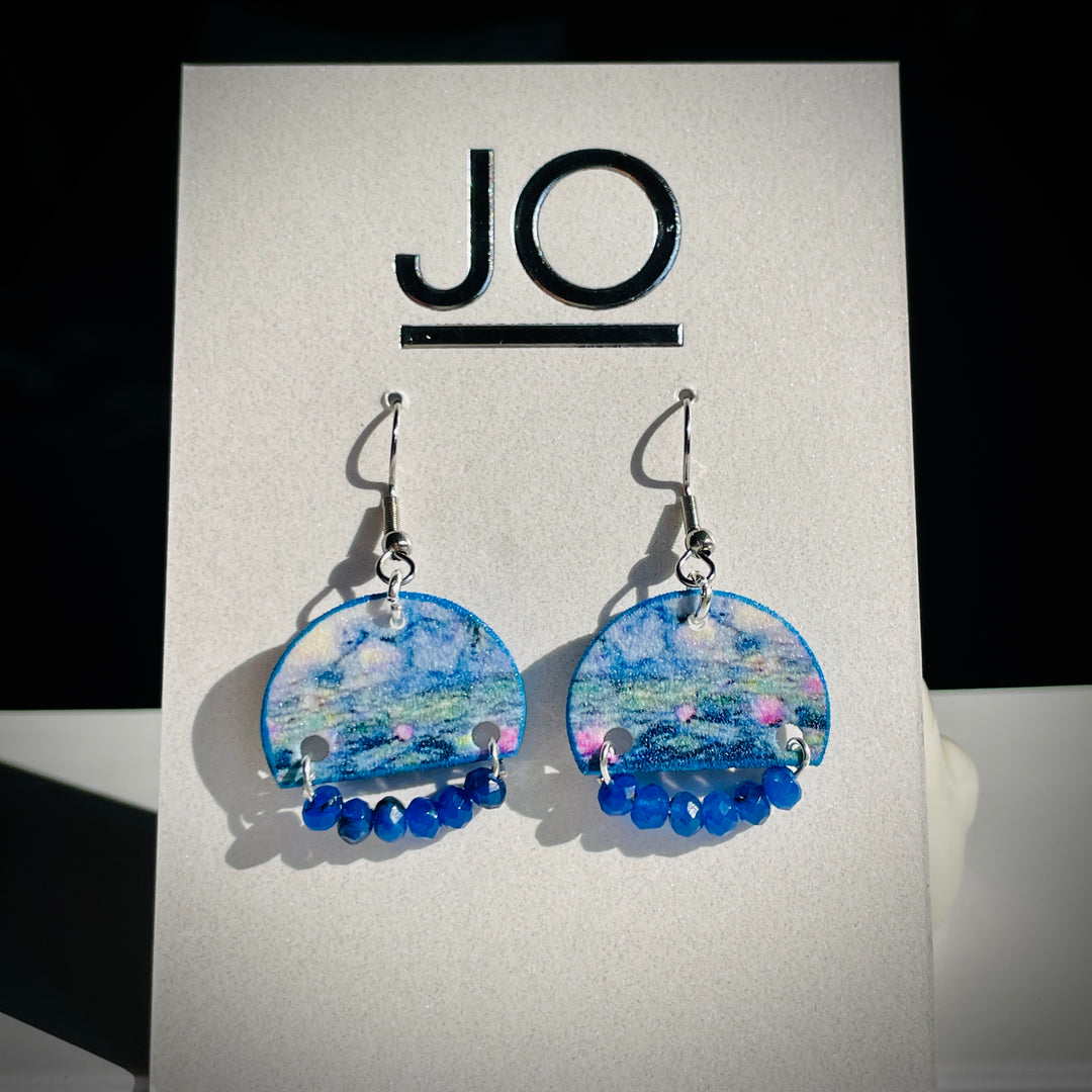 Jo Acrylic Art Earrings