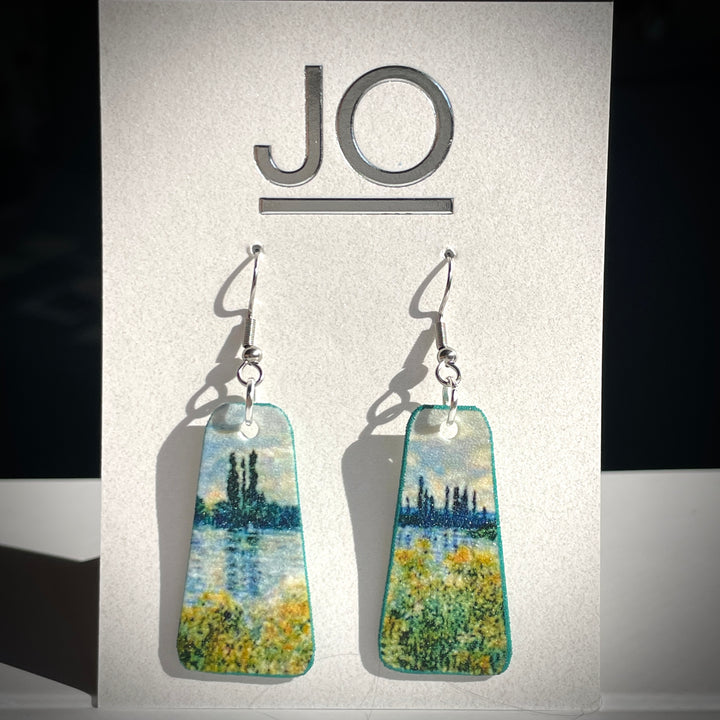 Jo Acrylic Art Earrings