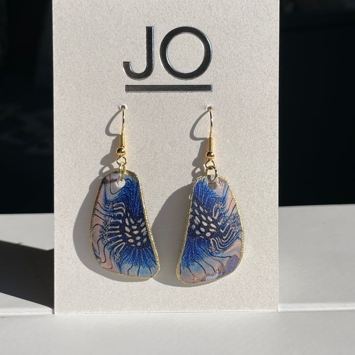 Jo Acrylic Art Earrings