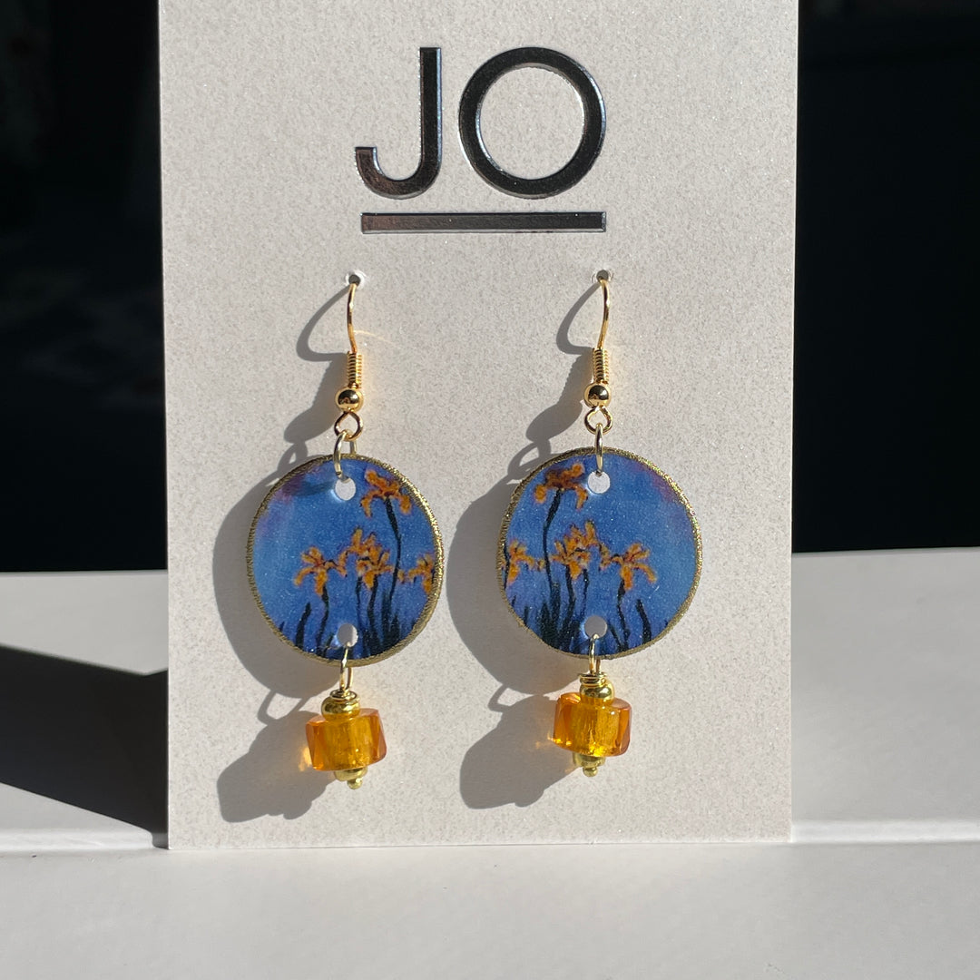 Jo Acrylic Art Earrings