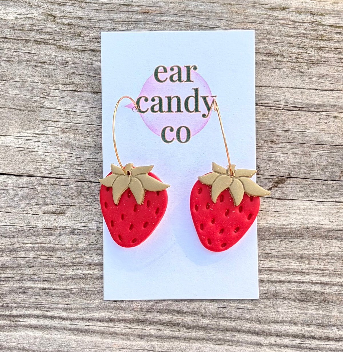 Strawberry Hoops